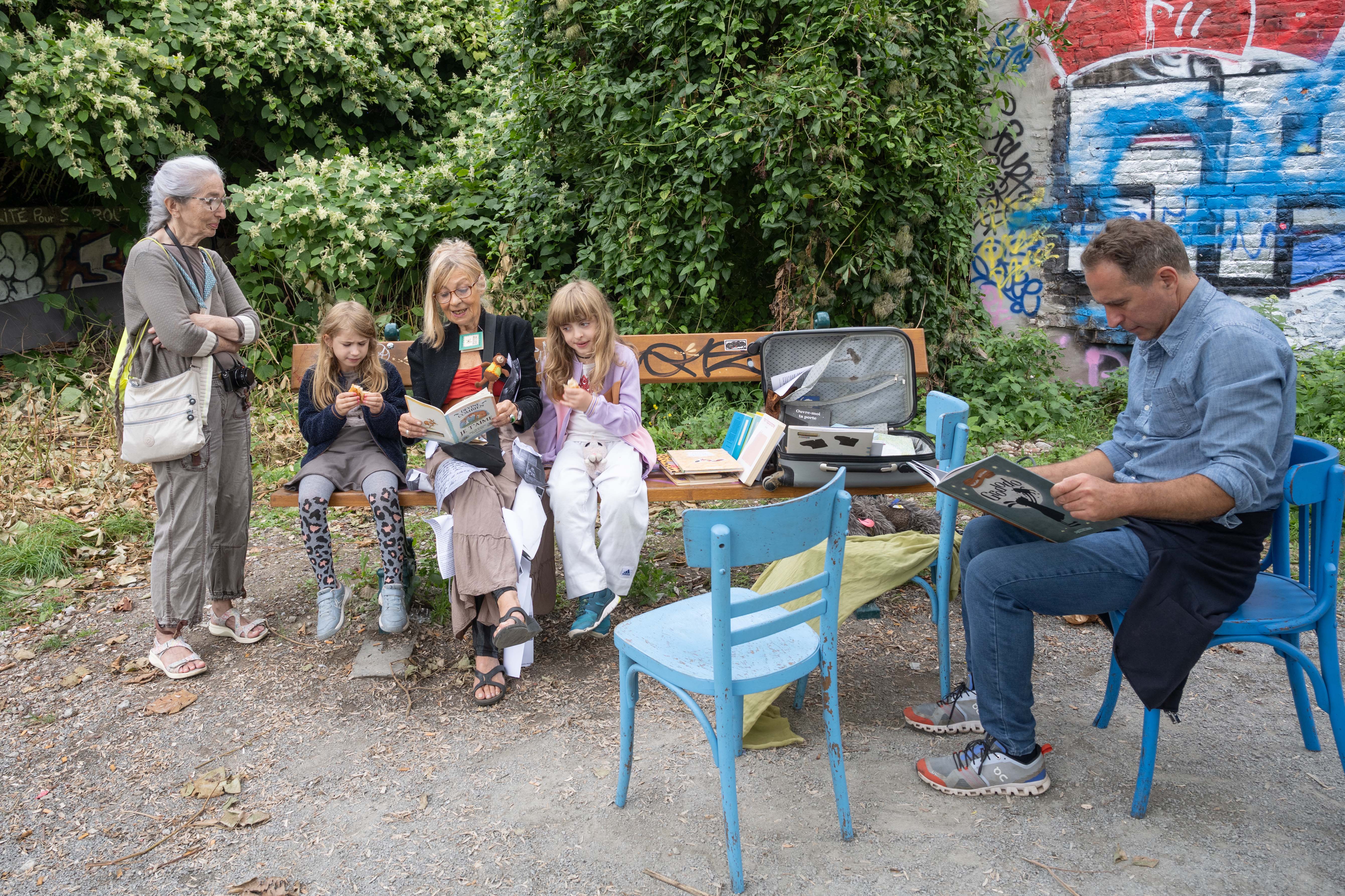 Atelier de lectures (image: Bea Borgers)